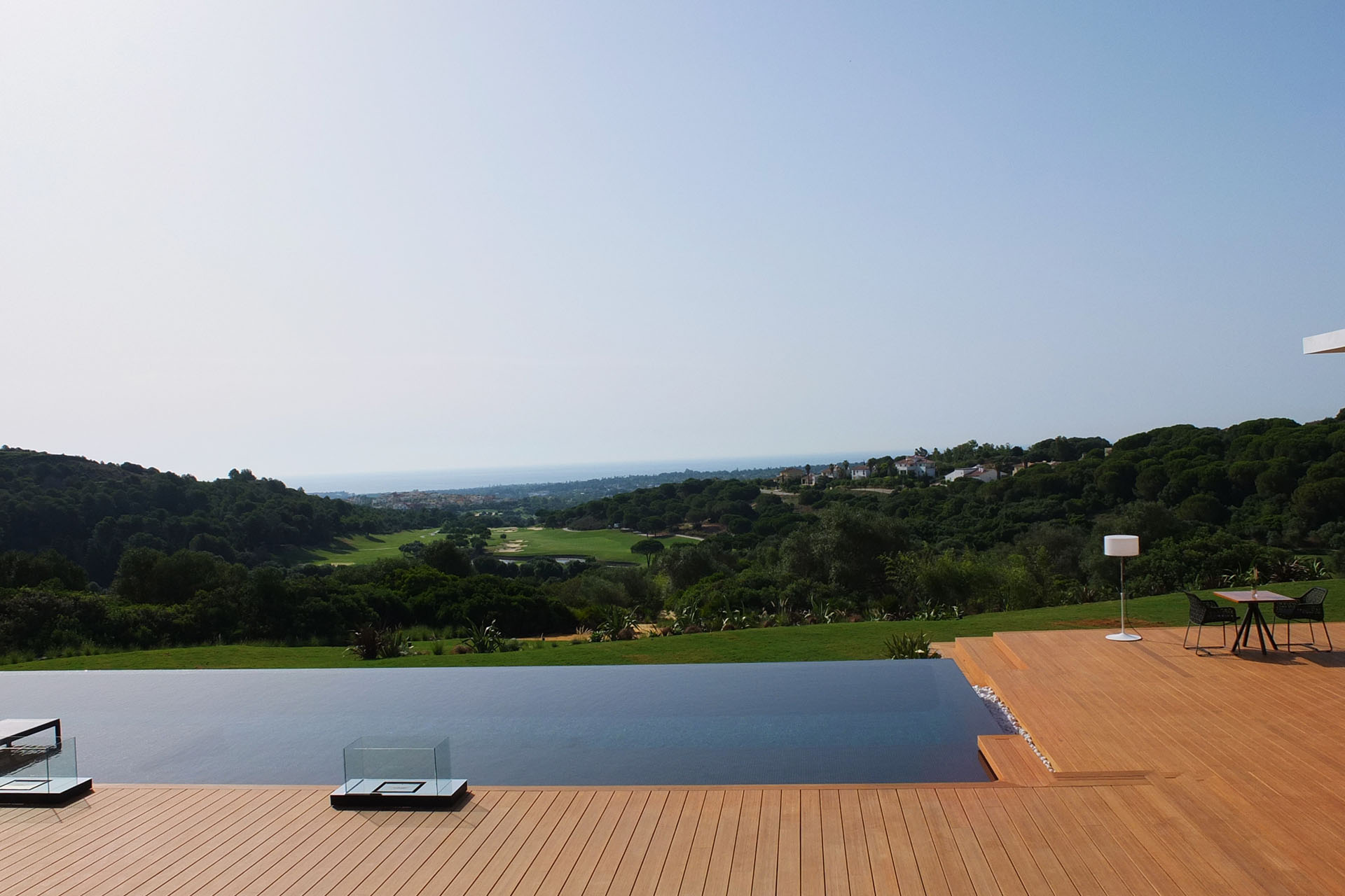 Infinity pool at El Mirador