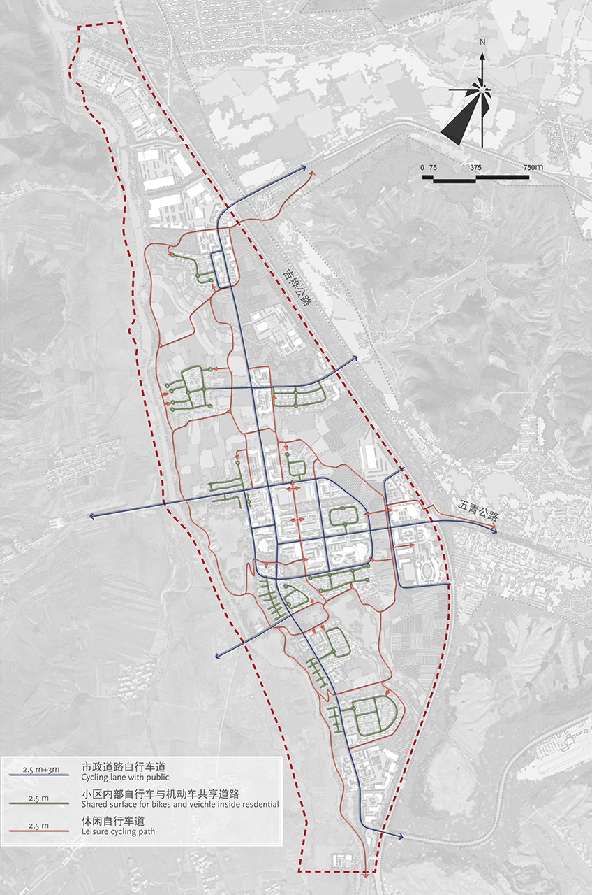 Bei Da Hu New Town Development WATG Cycling Circulation