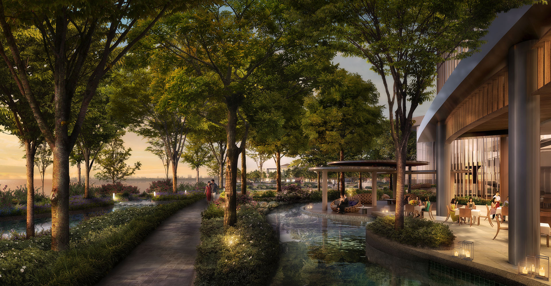 Chengdu Mixed-Use Development and Hyatt Regency Dining