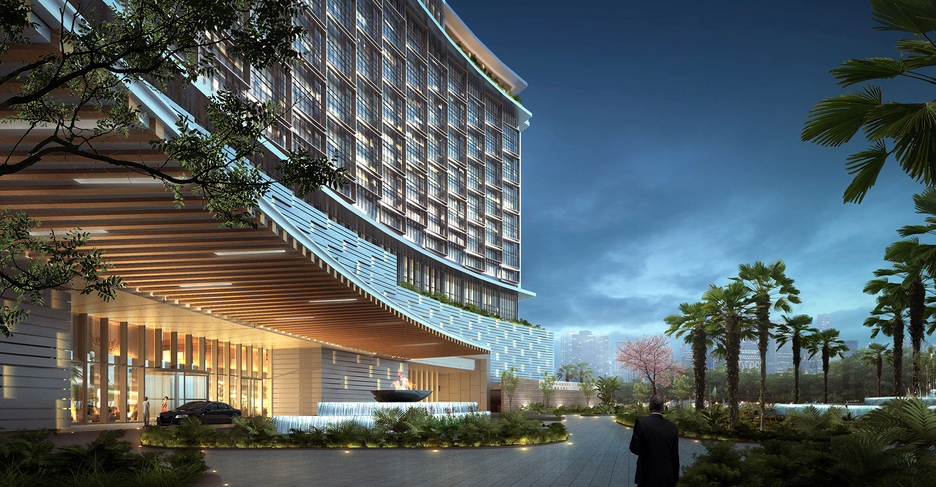 Chengdu Mixed-Use Development and Hyatt Regency Exterior 3