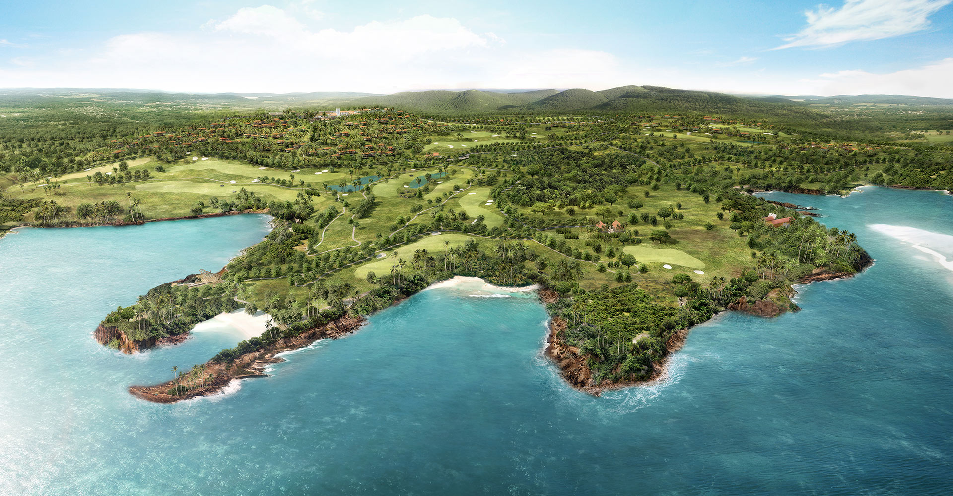 Four Seasons Golf Resort Residences - Goa India - WATG -Aerial