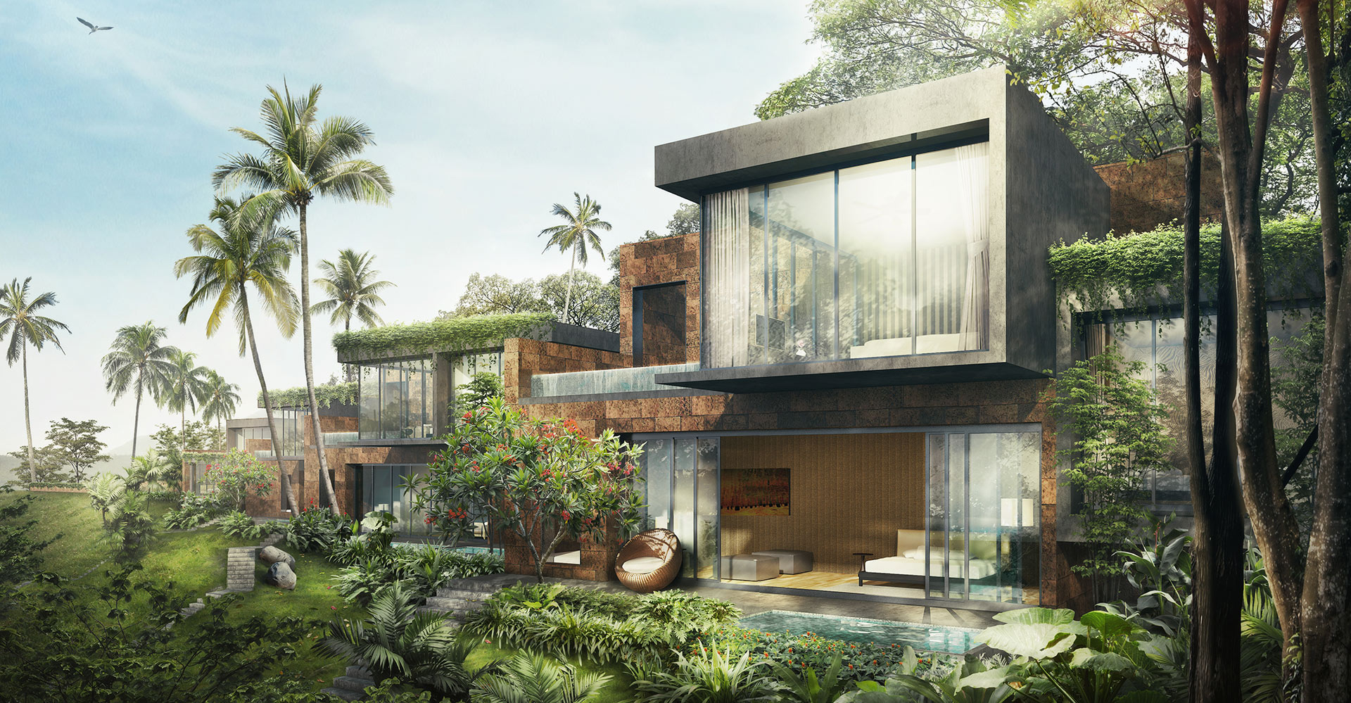 Four Seasons Golf Resort Residences - Goa India - WATG - guest house