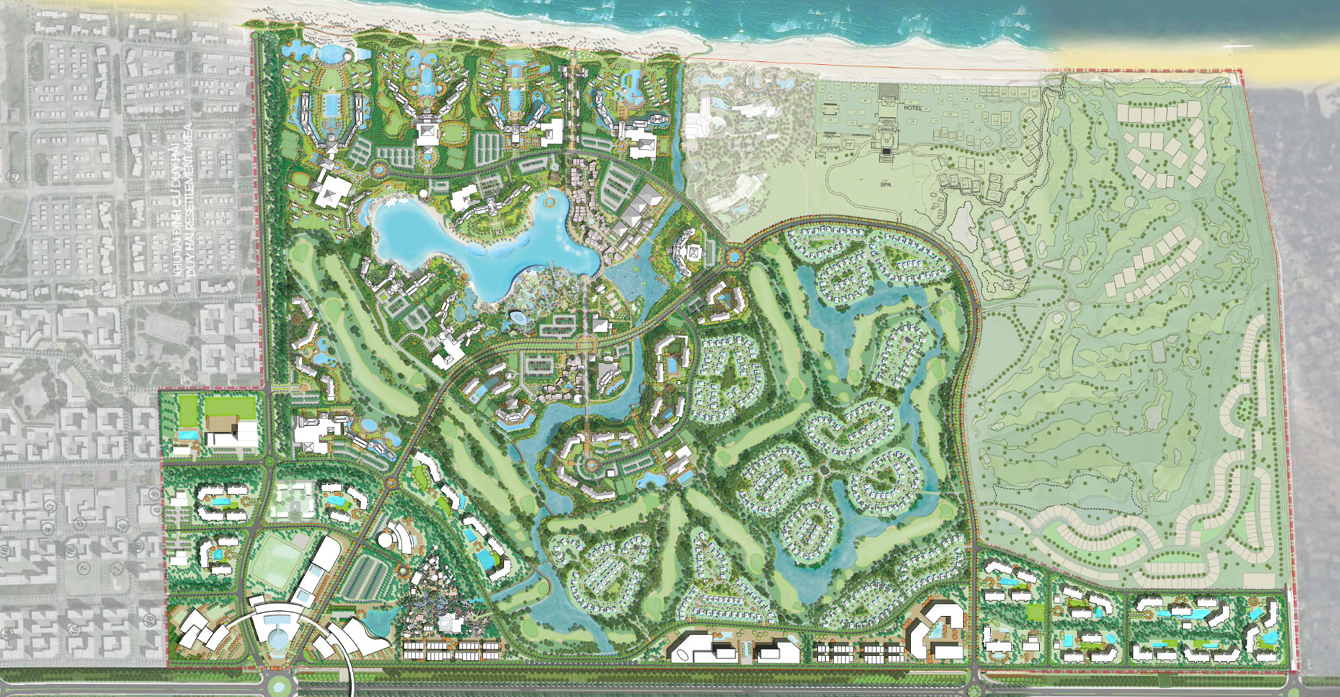 Hoi An Master Plan Vietnam - WATG - Illustrative