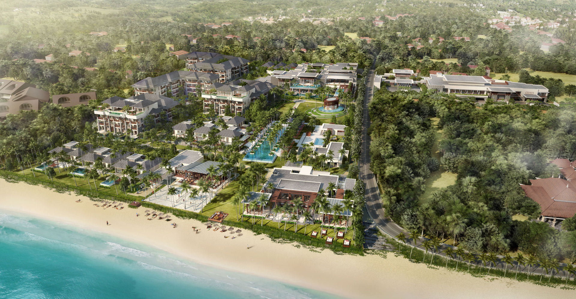 InterContinental Canggu Bali - WATG - Aerial