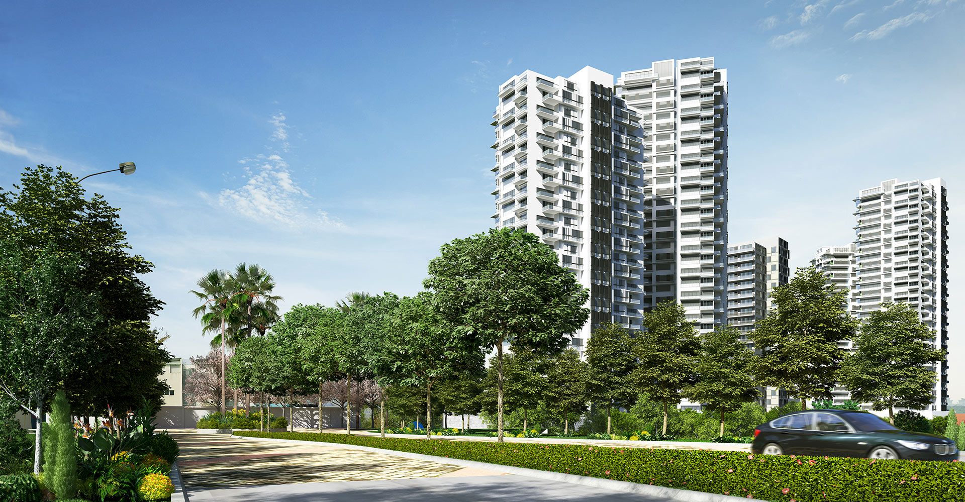 KLGCC Urban Resort Golf - Iskandar Malaysia WATG back view