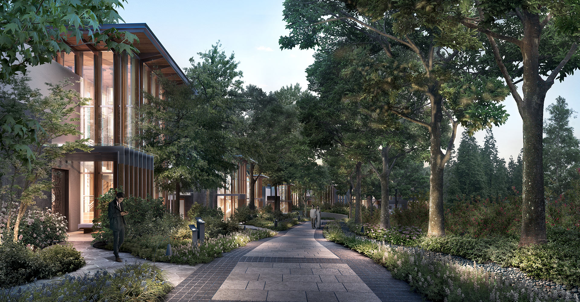 Xianhai Boutique Resort - Mianyang China - WATG - Pathway