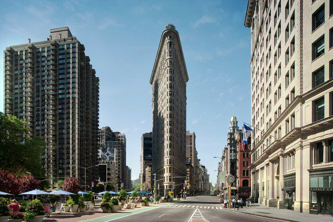 Green Block Flatiron New York City