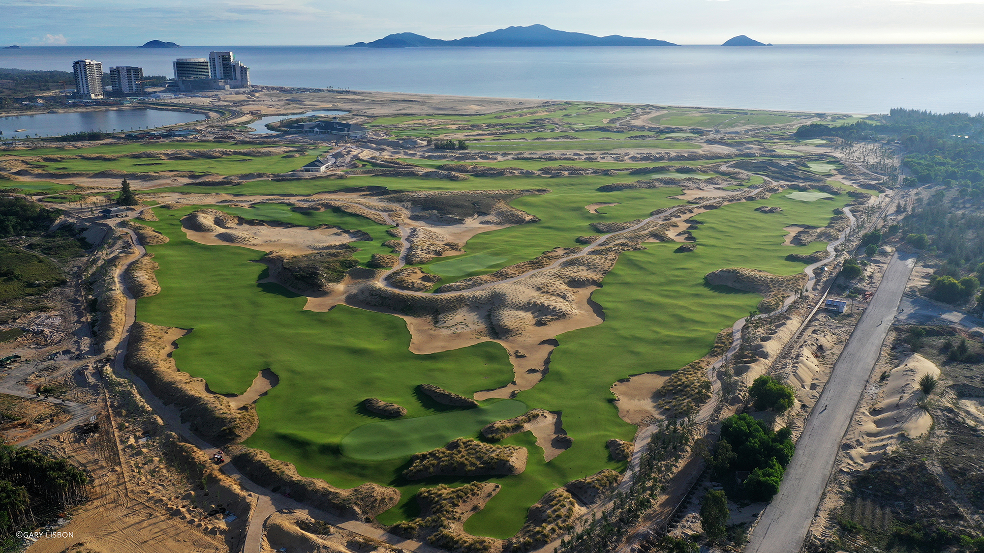 Overlooking Hoiana Shore Golf Course