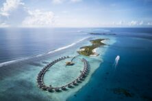 Birds eye view of the Ritz-Carlton Maldives, Fari Islands