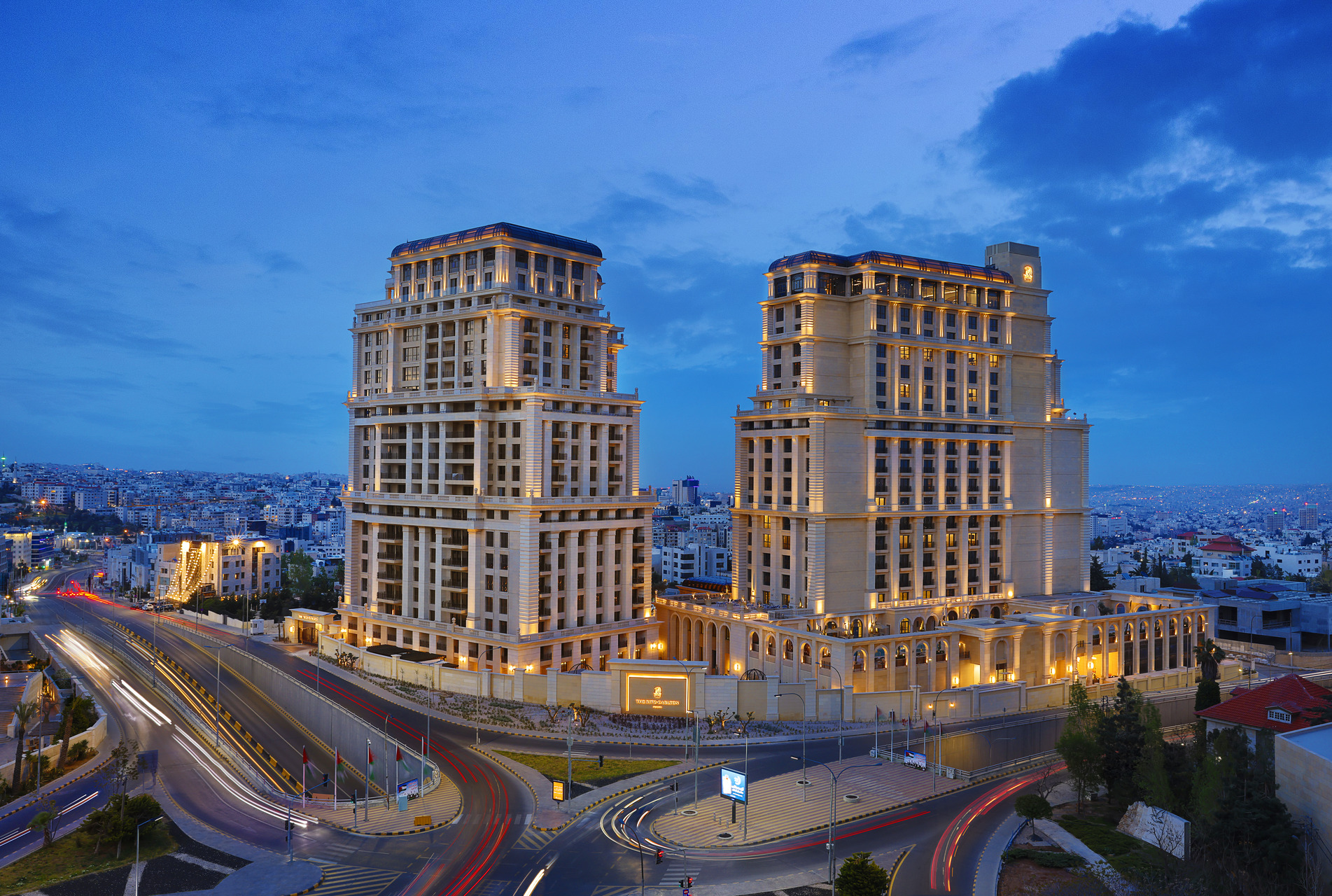 Exterior of Ritz Carlton Amman