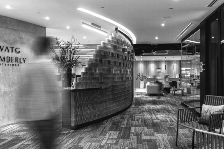 WATG Singapore office black and white