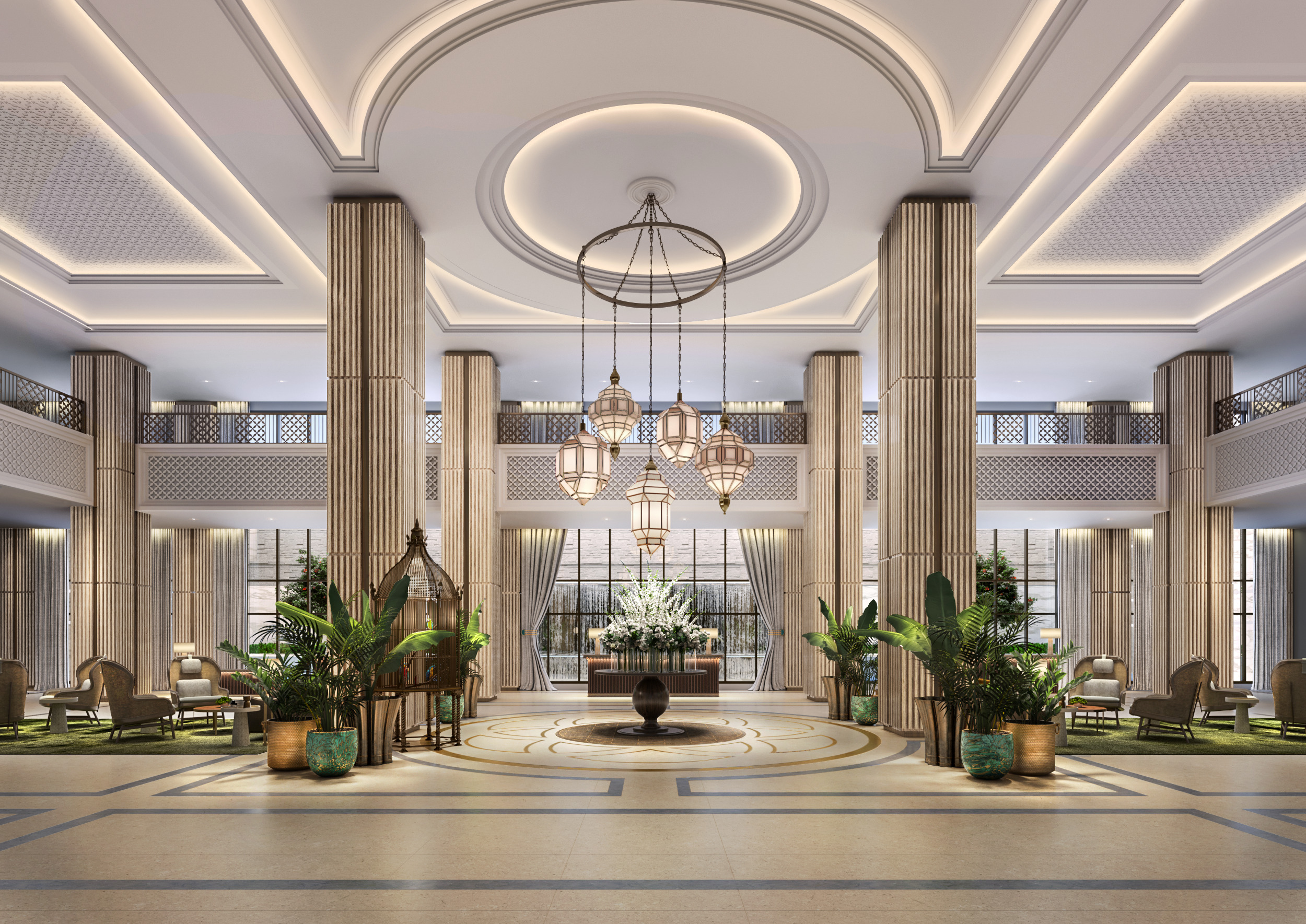 Giza Palace Wimberly Interiors