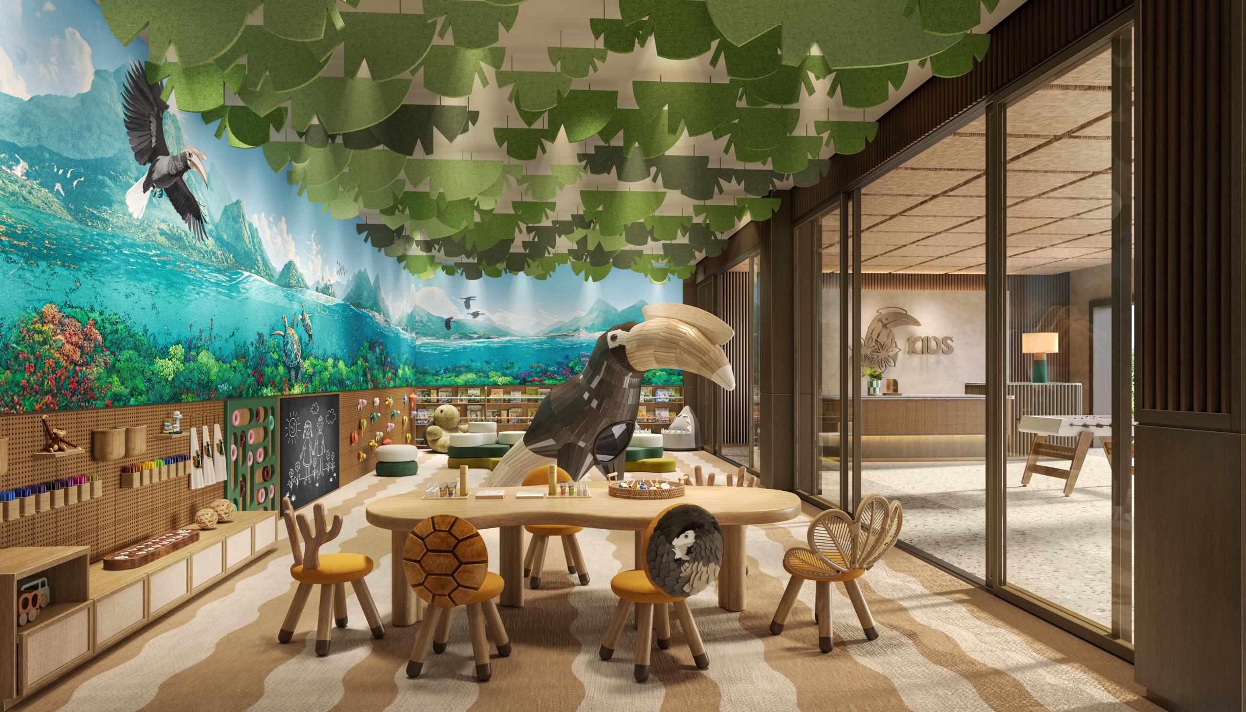 kids club at Lagen El Nido